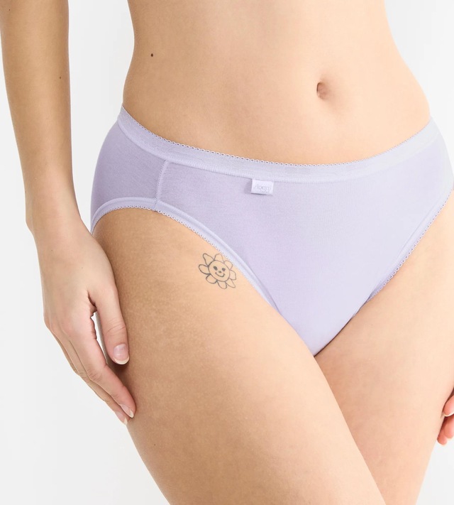 sloggi Taillenslip »Basic+ Tai« mit hohem Beinausschnitt, Cotton-Mix, glatte Nähte