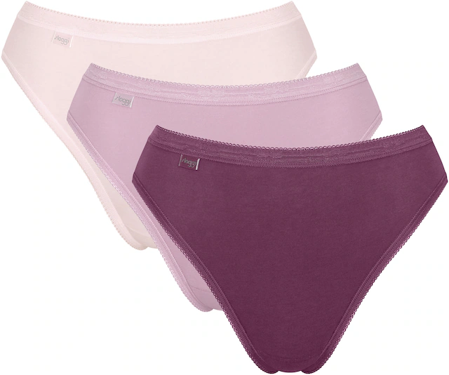 sloggi Taillenslip »Basic+ Tai« mit hohem Beinausschnitt, Cotton-Mix, glatte Nähte