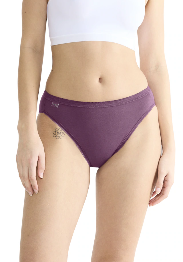 sloggi Taillenslip »Basic+ Tai« mit hohem Beinausschnitt, Cotton-Mix, glatte Nähte