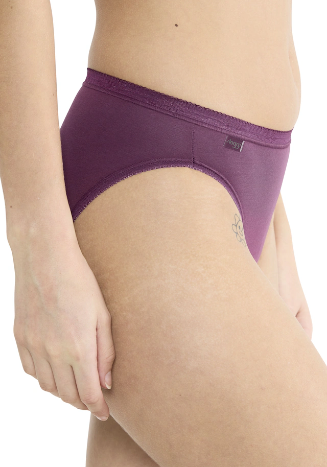 sloggi Taillenslip »Basic+ Tai« mit hohem Beinausschnitt, Cotton-Mix, glatte Nähte