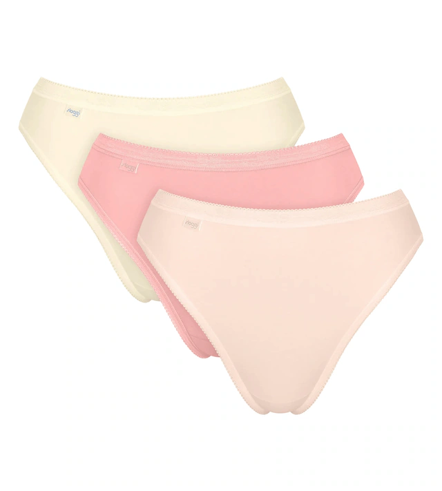 sloggi Taillenslip »Basic+ Tai« mit hohem Beinausschnitt, Cotton-Mix, glatte Nähte