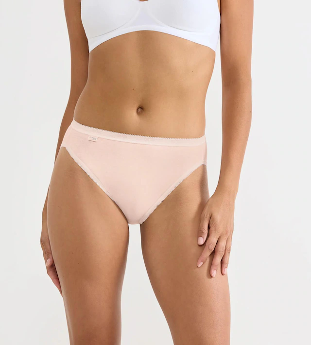 sloggi Taillenslip »Basic+ Tai« mit hohem Beinausschnitt, Cotton-Mix, glatte Nähte