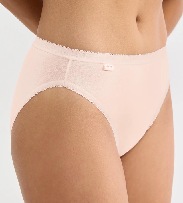 sloggi Taillenslip »Basic+ Tai« mit hohem Beinausschnitt, Cotton-Mix, glatte Nähte