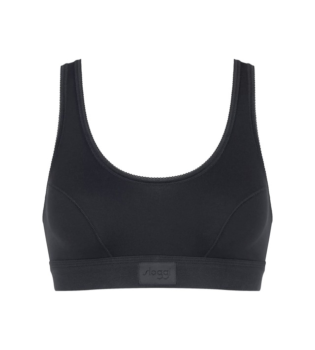 sloggi Bustier »Double Comfort T« mit verstärktem Brustbereich, weich, atmungsaktiv