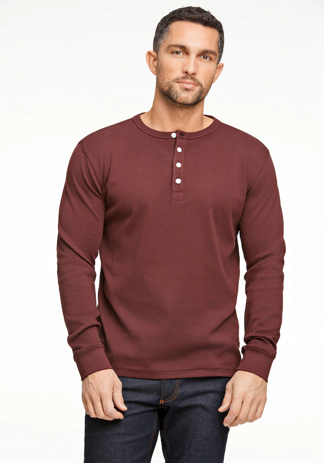 LINDBERGH Langarmshirt »T-Shirt (Langarm) Slim Fit«