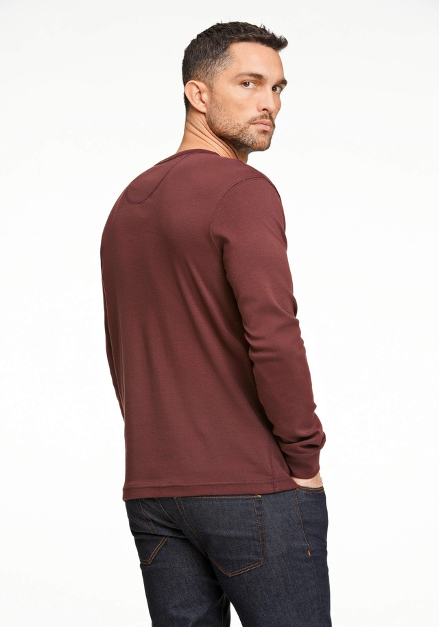 LINDBERGH Langarmshirt »T-Shirt (Langarm) Slim Fit«