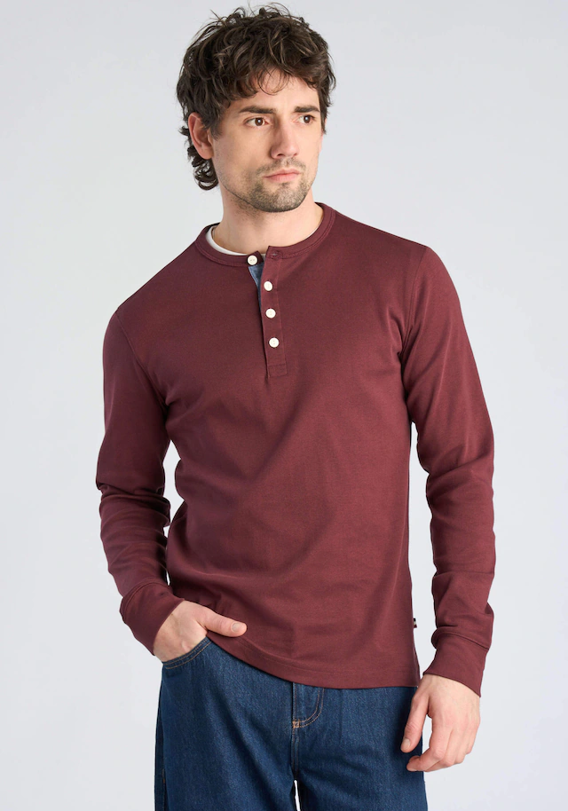 LINDBERGH Langarmshirt »T-Shirt (Langarm) Slim Fit«