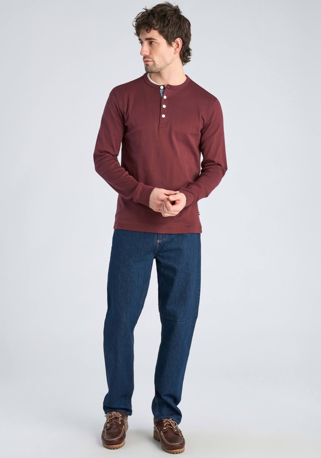 LINDBERGH Langarmshirt »T-Shirt (Langarm) Slim Fit«