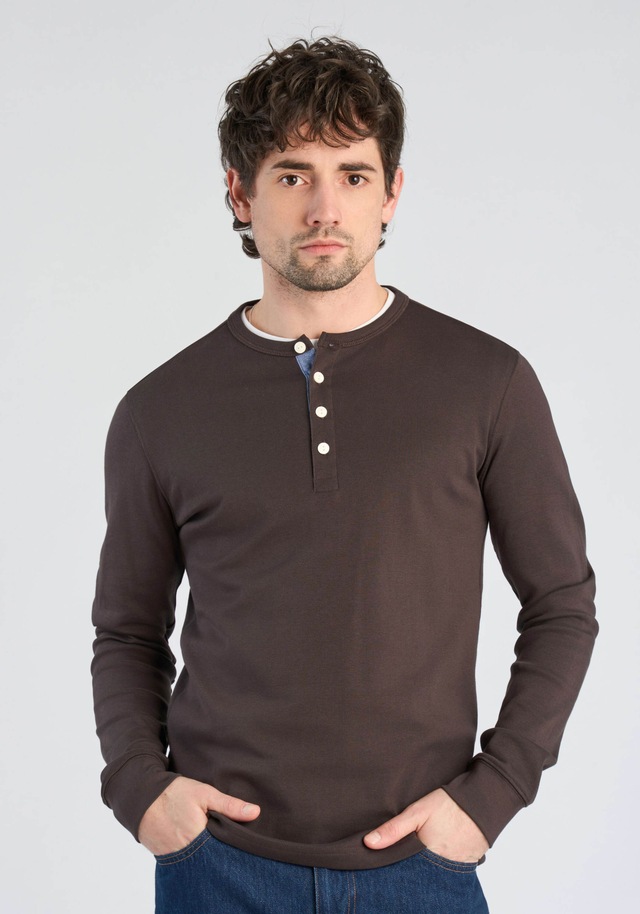 LINDBERGH Langarmshirt »T-Shirt (Langarm) Slim Fit«
