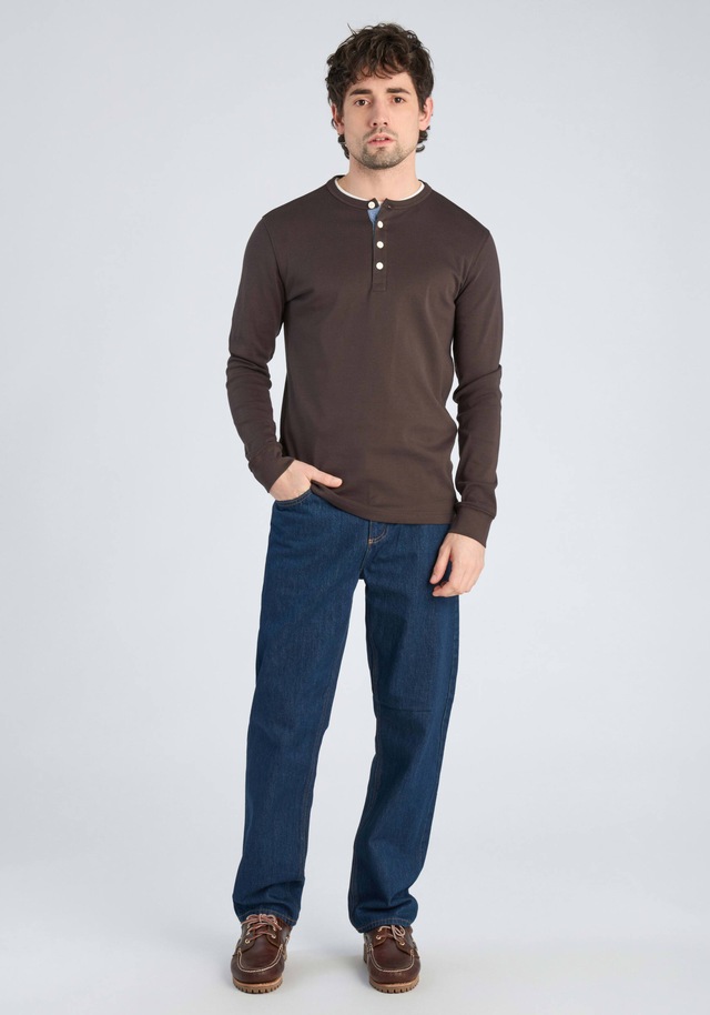 LINDBERGH Langarmshirt »T-Shirt (Langarm) Slim Fit«