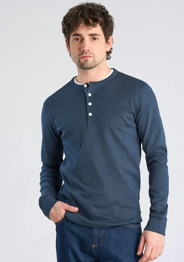 LINDBERGH Langarmshirt »T-Shirt (Langarm) Slim Fit«