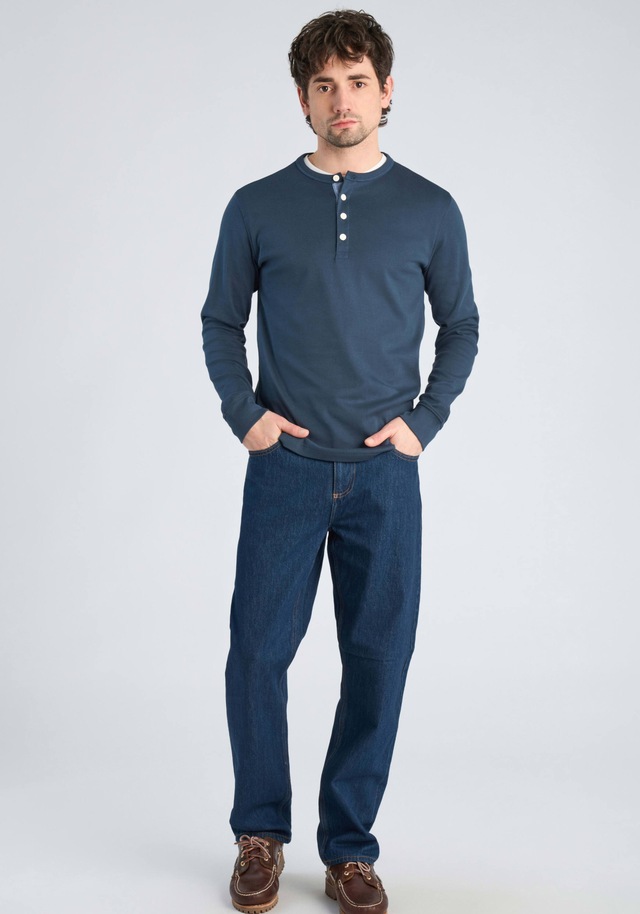 LINDBERGH Langarmshirt »T-Shirt (Langarm) Slim Fit«