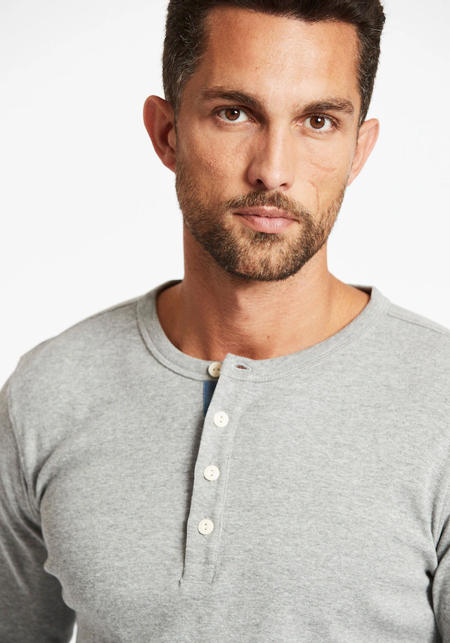 LINDBERGH Langarmshirt »T-Shirt (Langarm) Slim Fit«