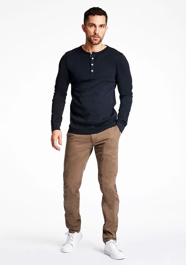 LINDBERGH Langarmshirt »T-Shirt (Langarm) Slim Fit«