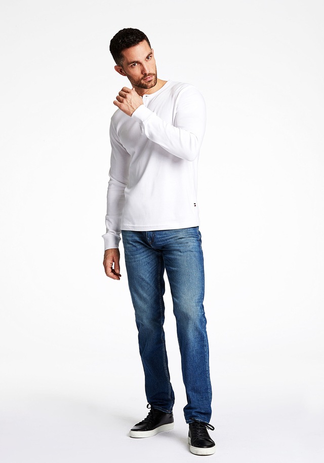 LINDBERGH Langarmshirt »T-Shirt (Langarm) Slim Fit«