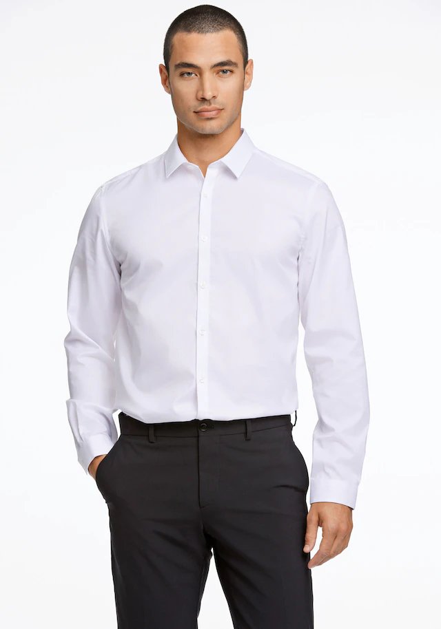 LINDBERGH Businesshemd »Technisches Hemd (Langarm) Slim Fit«