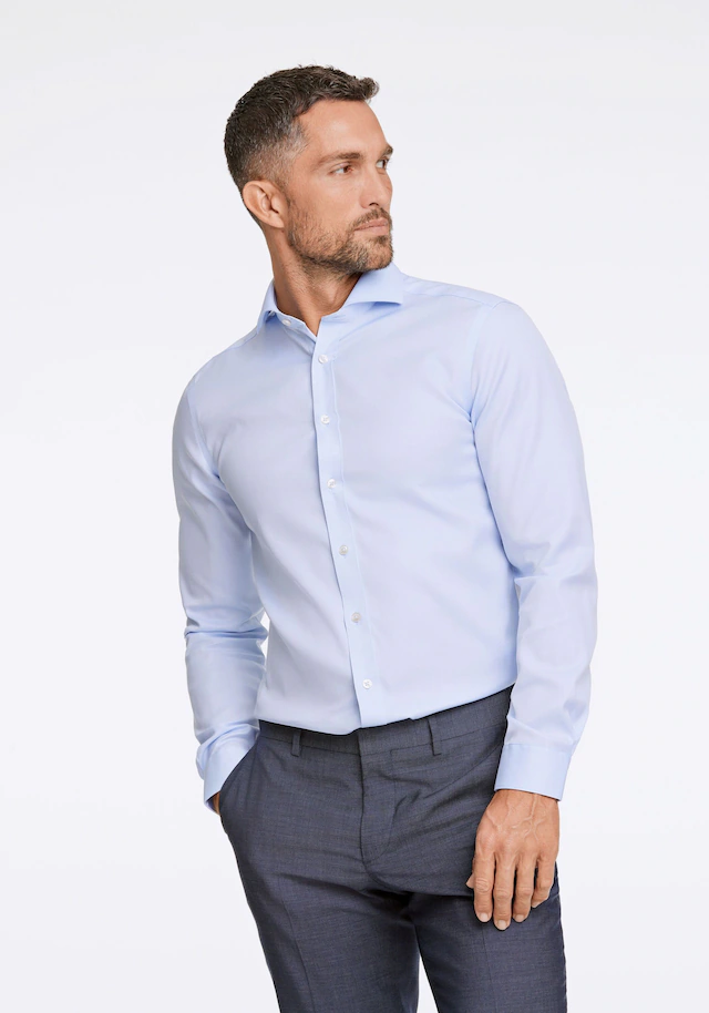 LINDBERGH Businesshemd »Technisches Hemd (Langarm) Slim Fit«