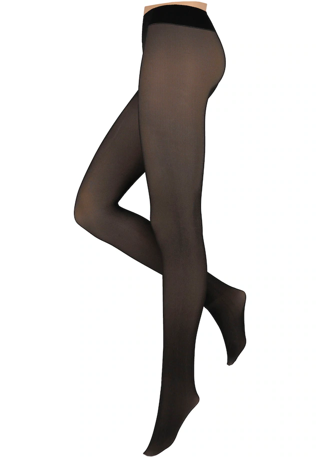 Sarlini Thermostrumpfhose »LADIES FLEECE LINED TIGHTS im transparenten Look« mit angenehmer Fleece-Fütterung in Feinstrumpfhosenoptik