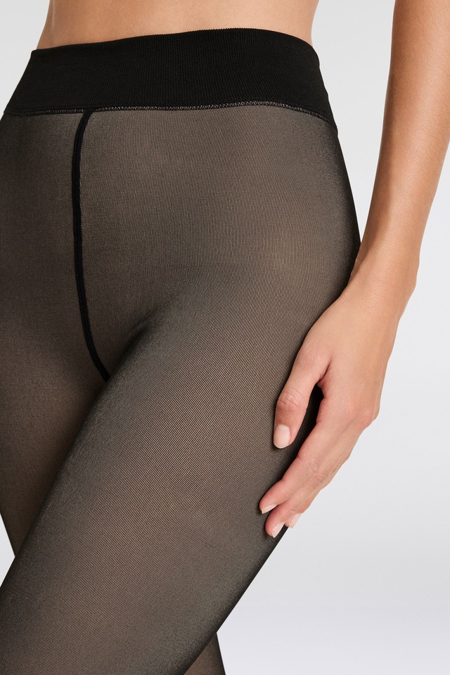 Sarlini Thermostrumpfhose »LADIES FLEECE LINED TIGHTS im transparenten Look« mit angenehmer Fleece-Fütterung in Feinstrumpfhosenoptik