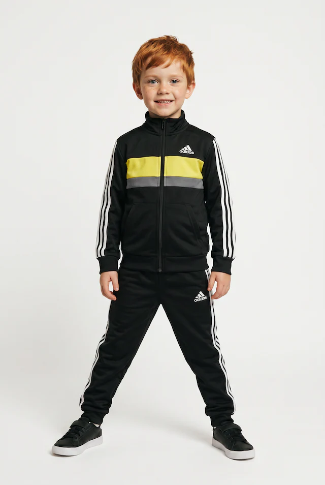 adidas Sportswear Trainingsanzug »SEASONAL ESSENTIALS TIBERIO 3-STREIFEN TRICOT KIDS« 2 Stk.