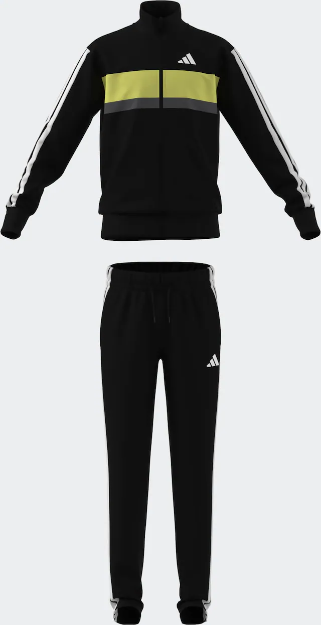 adidas Sportswear Trainingsanzug »SEASONAL ESSENTIALS TIBERIO 3-STREIFEN TRICOT KIDS« 2 Stk.