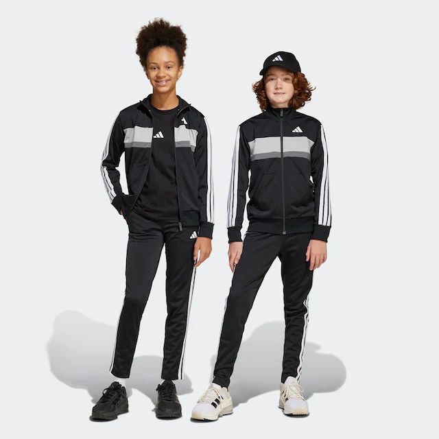 adidas Sportswear Trainingsanzug »SEASONAL ESSENTIALS TIBERIO 3-STREIFEN TRICOT KIDS« 2 Stk.