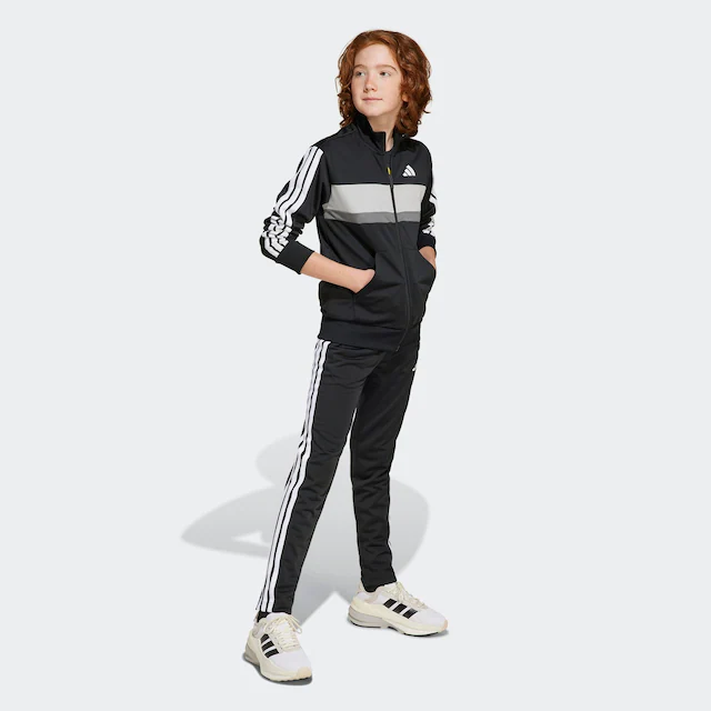 adidas Sportswear Trainingsanzug »SEASONAL ESSENTIALS TIBERIO 3-STREIFEN TRICOT KIDS« 2 Stk.