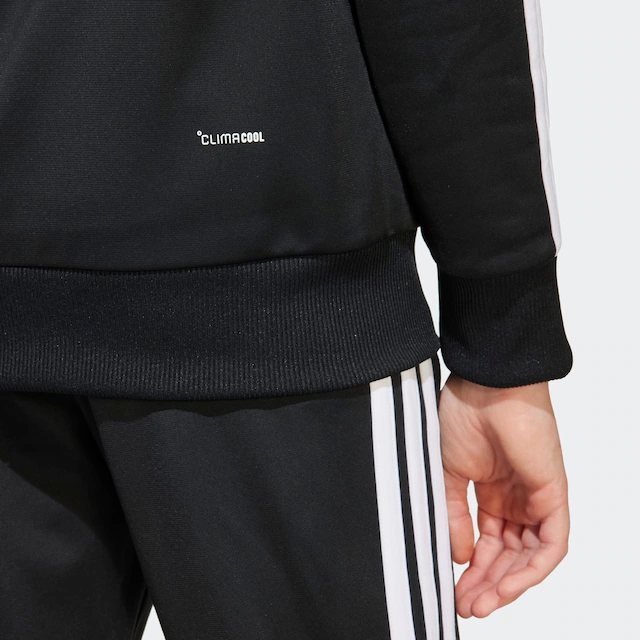 adidas Sportswear Trainingsanzug »SEASONAL ESSENTIALS TIBERIO 3-STREIFEN TRICOT KIDS« 2 Stk.