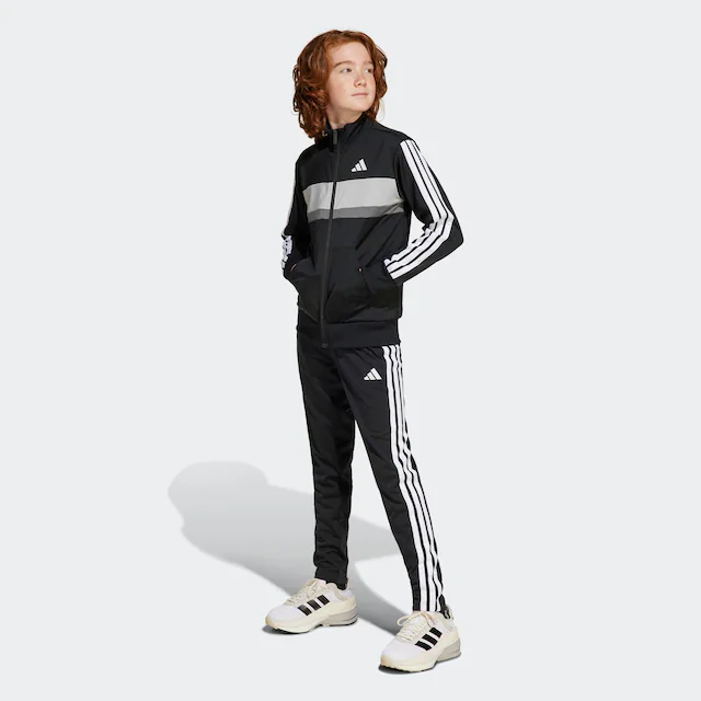 adidas Sportswear Trainingsanzug »SEASONAL ESSENTIALS TIBERIO 3-STREIFEN TRICOT KIDS« 2 Stk.