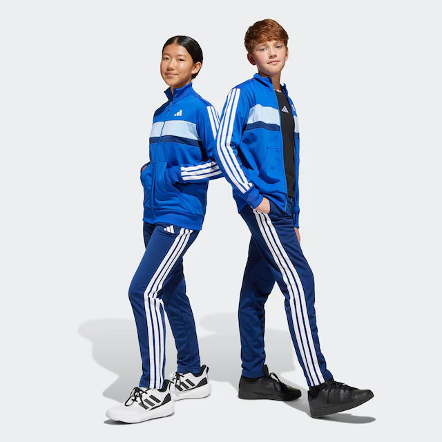 adidas Sportswear Trainingsanzug »SEASONAL ESSENTIALS TIBERIO 3-STREIFEN TRICOT KIDS« 2 Stk.