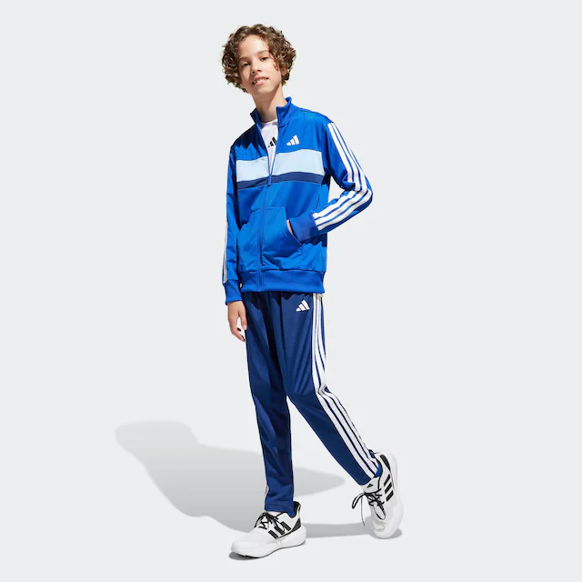 adidas Sportswear Trainingsanzug »SEASONAL ESSENTIALS TIBERIO 3-STREIFEN TRICOT KIDS« 2 Stk.