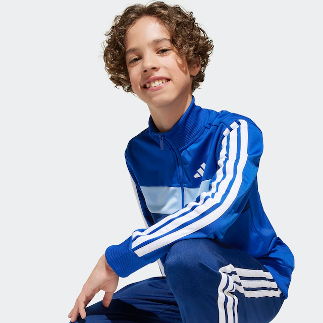 adidas Sportswear Trainingsanzug »SEASONAL ESSENTIALS TIBERIO 3-STREIFEN TRICOT KIDS« 2 Stk.