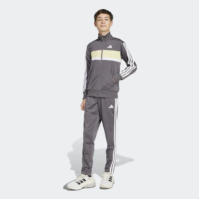 adidas Sportswear Trainingsanzug »SEASONAL ESSENTIALS TIBERIO 3-STREIFEN TRICOT KIDS« 2 Stk.