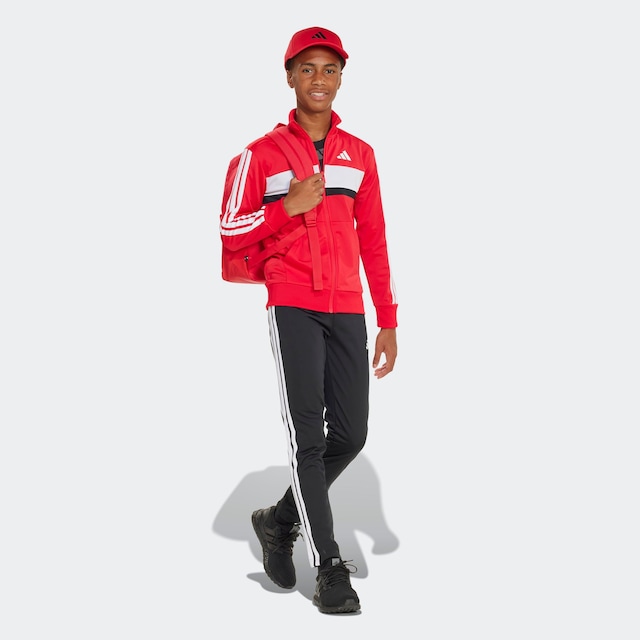 adidas Sportswear Trainingsanzug »SEASONAL ESSENTIALS TIBERIO 3-STREIFEN TRICOT KIDS« 2 Stk.