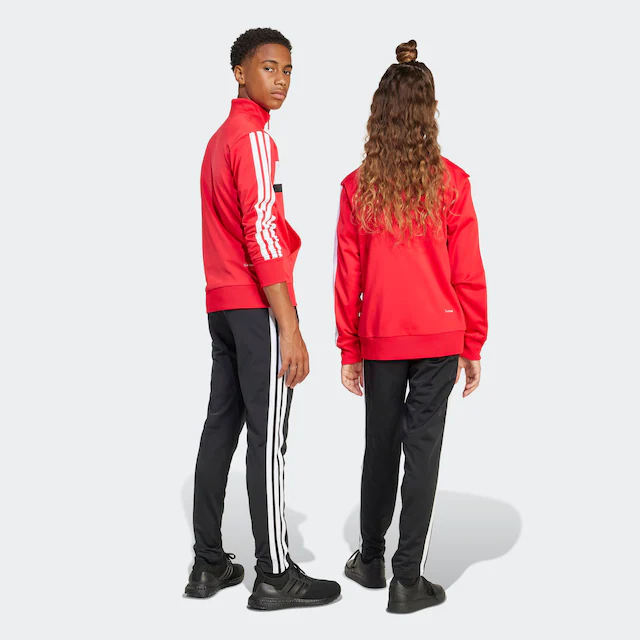 adidas Sportswear Trainingsanzug »SEASONAL ESSENTIALS TIBERIO 3-STREIFEN TRICOT KIDS« 2 Stk.