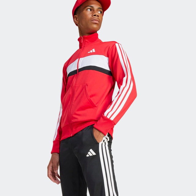 adidas Sportswear Trainingsanzug »SEASONAL ESSENTIALS TIBERIO 3-STREIFEN TRICOT KIDS« 2 Stk.