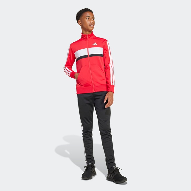 adidas Sportswear Trainingsanzug »SEASONAL ESSENTIALS TIBERIO 3-STREIFEN TRICOT KIDS« 2 Stk.