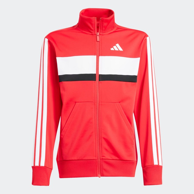 adidas Sportswear Trainingsanzug »SEASONAL ESSENTIALS TIBERIO 3-STREIFEN TRICOT KIDS« 2 Stk.
