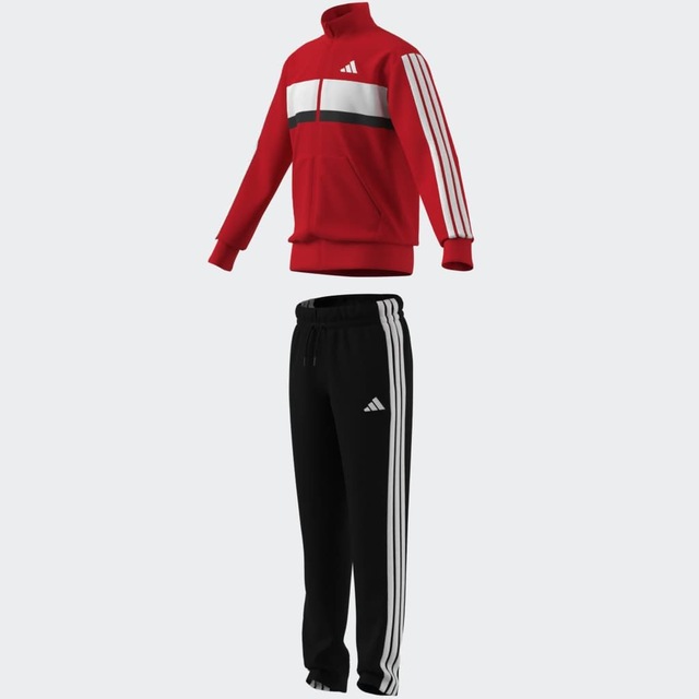 adidas Sportswear Trainingsanzug »SEASONAL ESSENTIALS TIBERIO 3-STREIFEN TRICOT KIDS« 2 Stk.