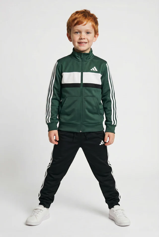 adidas Sportswear Trainingsanzug »SEASONAL ESSENTIALS TIBERIO 3-STREIFEN TRICOT KIDS« 2 Stk.