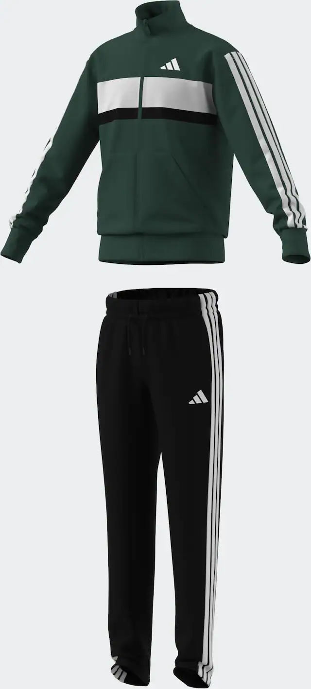 adidas Sportswear Trainingsanzug »SEASONAL ESSENTIALS TIBERIO 3-STREIFEN TRICOT KIDS« 2 Stk.