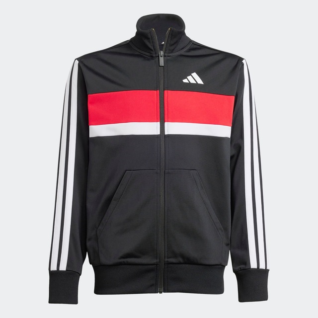adidas Sportswear Trainingsanzug »SEASONAL ESSENTIALS TIBERIO 3-STREIFEN TRICOT KIDS« 2 Stk.