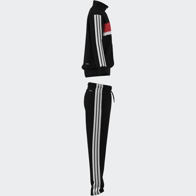adidas Sportswear Trainingsanzug »SEASONAL ESSENTIALS TIBERIO 3-STREIFEN TRICOT KIDS« 2 Stk.