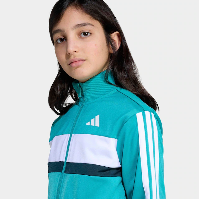 adidas Sportswear Trainingsanzug »SEASONAL ESSENTIALS TIBERIO 3-STREIFEN TRICOT KIDS« 2 Stk.