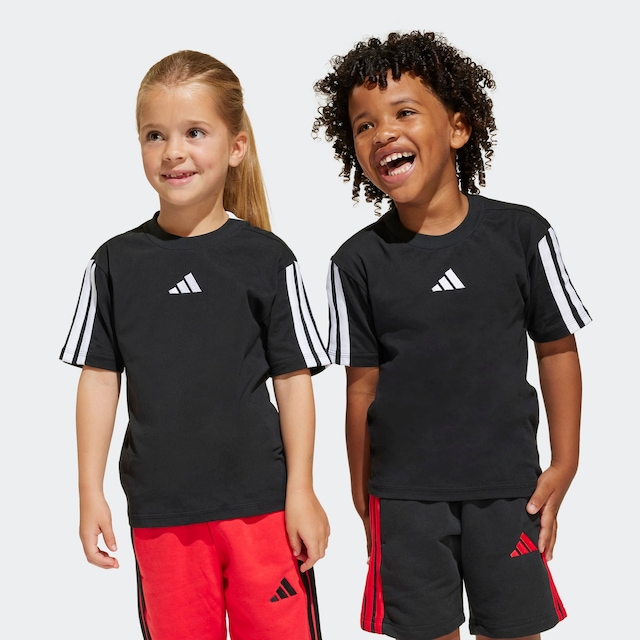 adidas Sportswear T-Shirt »ESSENTIALS KIDS« für Kinder, mit sportlichem Stil, Kurzarmdesign, aus Baumwolle
