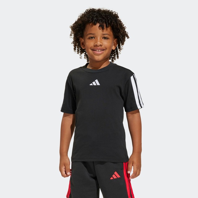 adidas Sportswear T-Shirt »ESSENTIALS KIDS« für Kinder, mit sportlichem Stil, Kurzarmdesign, aus Baumwolle