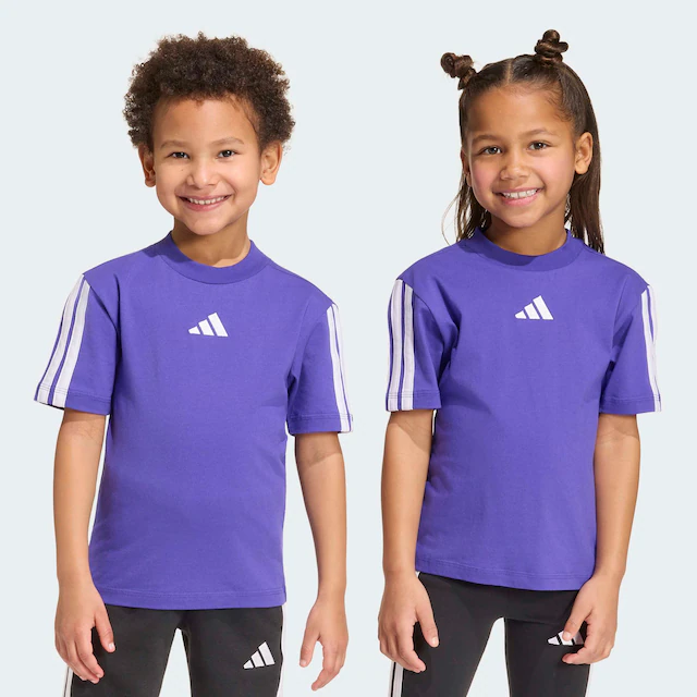 adidas Sportswear T-Shirt »ESSENTIALS KIDS« für Kinder, mit sportlichem Stil, Kurzarmdesign, aus Baumwolle