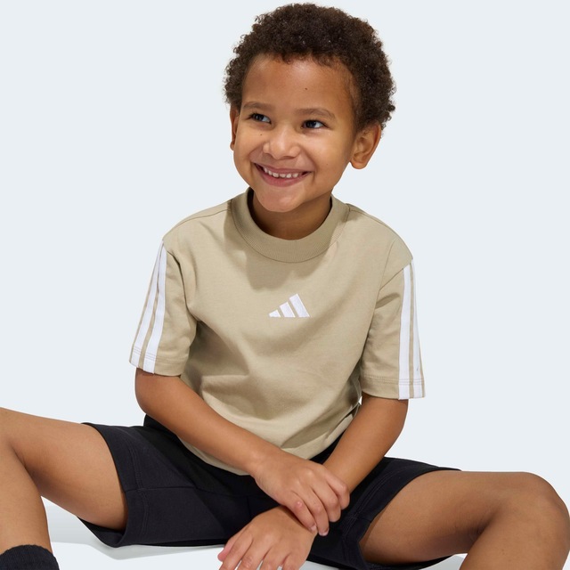 adidas Sportswear T-Shirt »ESSENTIALS KIDS« für Kinder, mit sportlichem Stil, Kurzarmdesign, aus Baumwolle
