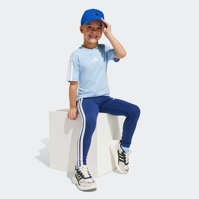 adidas Sportswear T-Shirt »ESSENTIALS KIDS« für Kinder, mit sportlichem Stil, Kurzarmdesign, aus Baumwolle