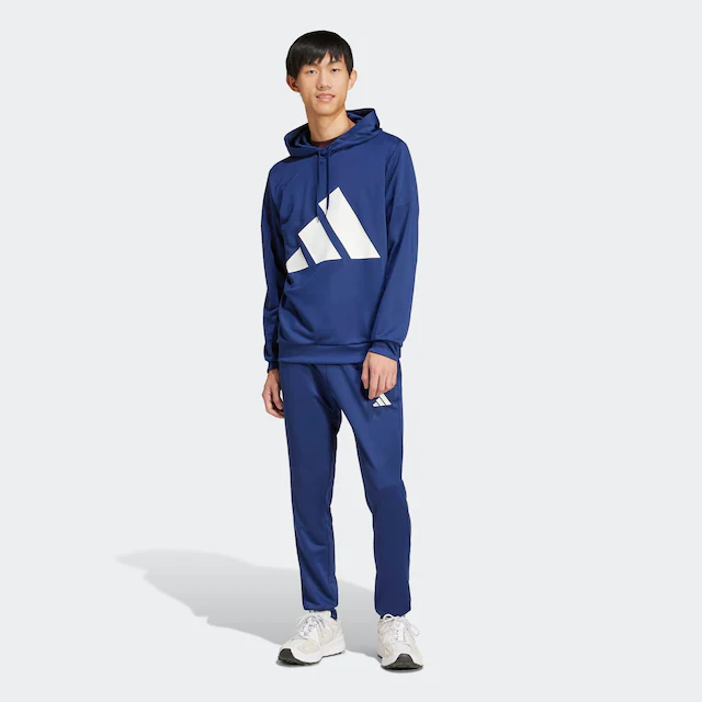 adidas Sportswear Trainingsanzug »M BL FT HD TS« 2 Stk. zweiteiliges Set aus Hose und Hoodie